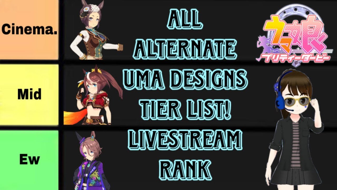 Ranking Every Uma ALT DESIGN Live With YOU! || Current-Most Playable JP Umamusume Tier List Stream