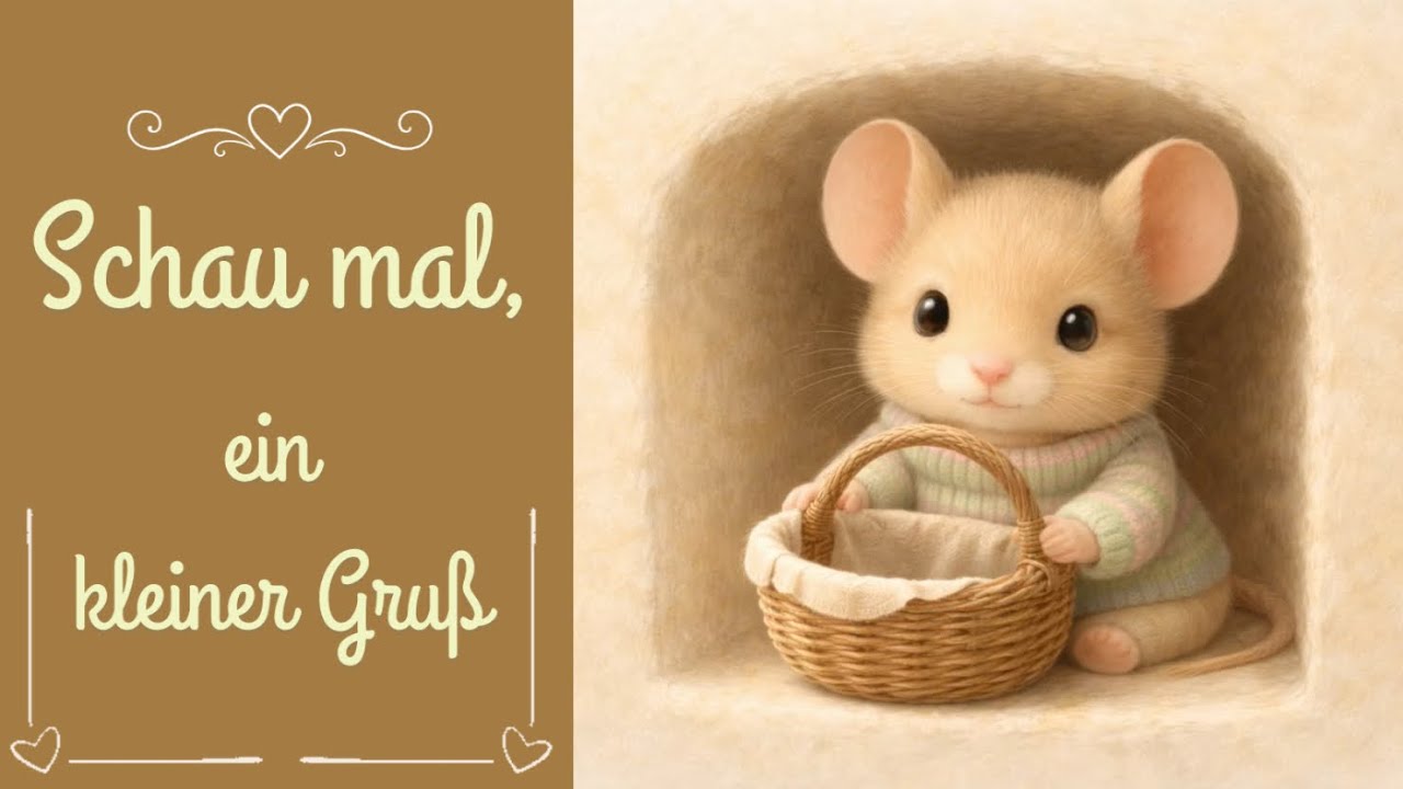 💝 Schau mal … ein magisches Körbchen