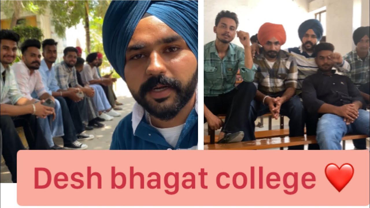 Desh bhagat college ch kiti gl baat dosta nal baba vlogz