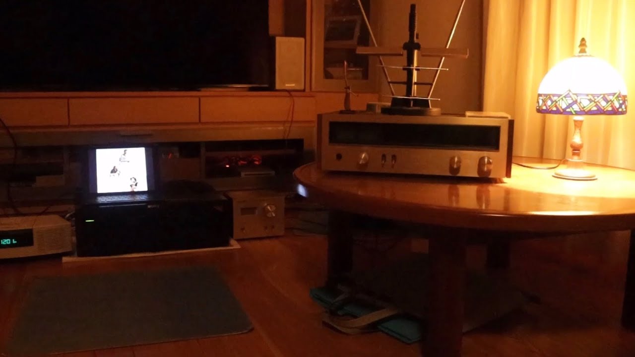 SONYが最も美しかった時代のアンプの一つがやってきた。その後の動画