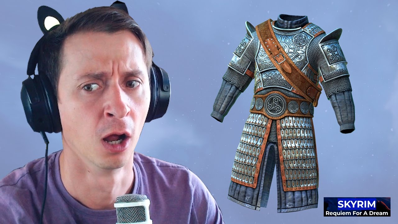 Skyrim #26 Requiem For A Dream RFAD 2025 Mr. Cat. Уникальная Броня.