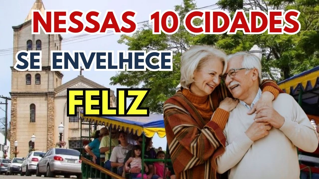 Top 10 MELHORES CIDADES de SP para uma VELHICE SAUDÁVEL segundo Especialistas