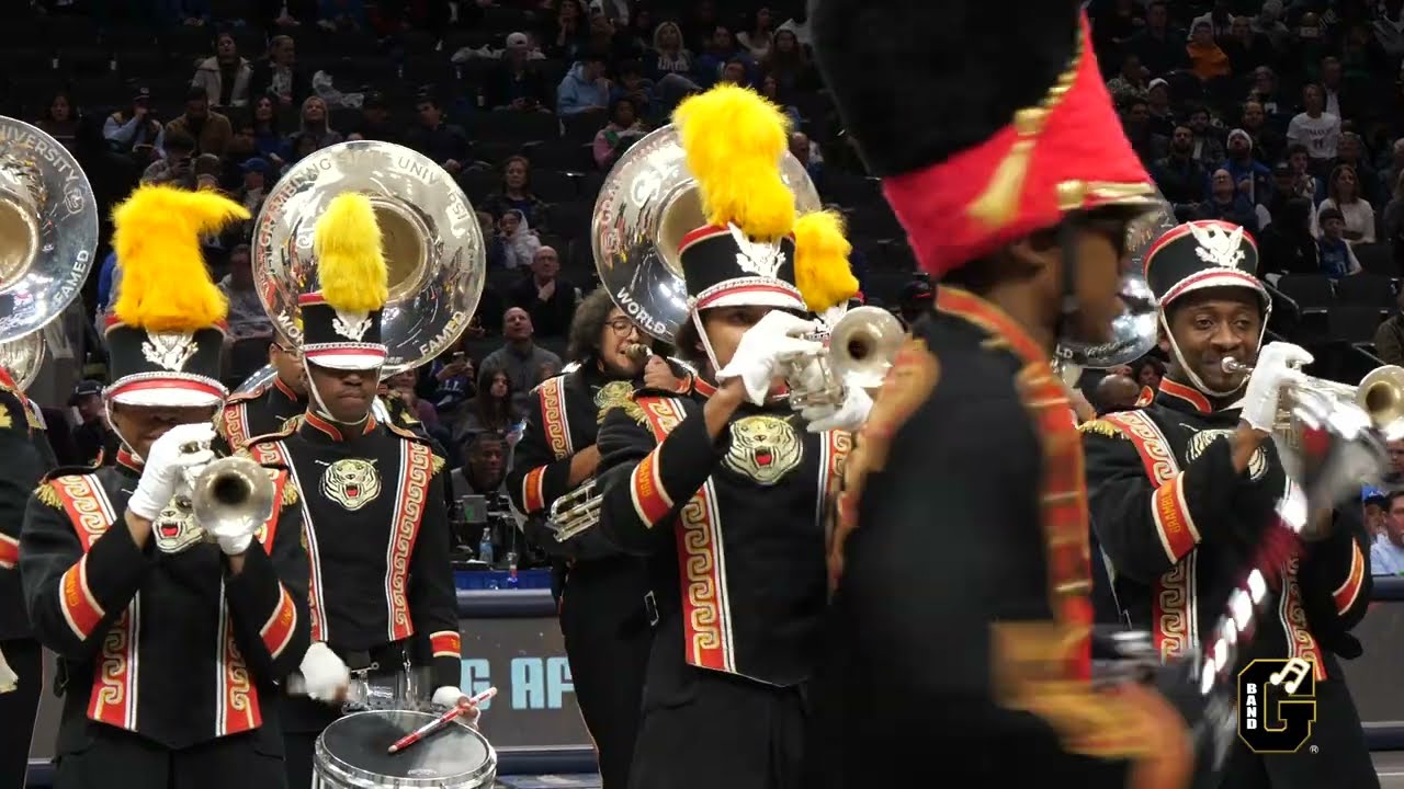 GSU Marching Tigers World Famed Perform at Dallas Mavericks Halftime Show | Feb 21, 2025