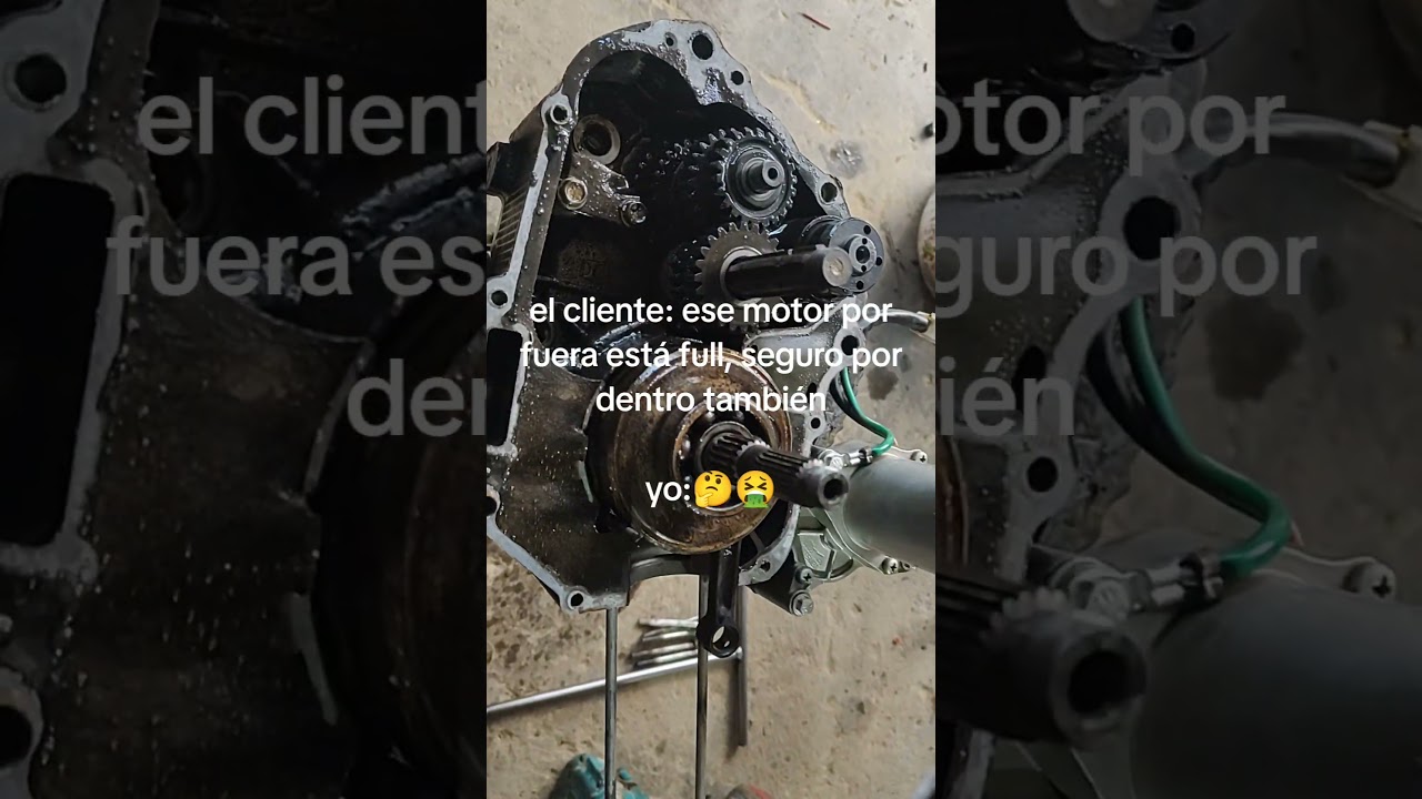 motor sucio