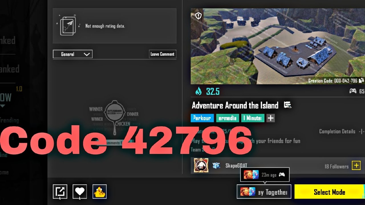 🌴Adventure Around the Island | 42796 | WOW Mode | Tricks | #wowmode #bgmi #tricks #trending 