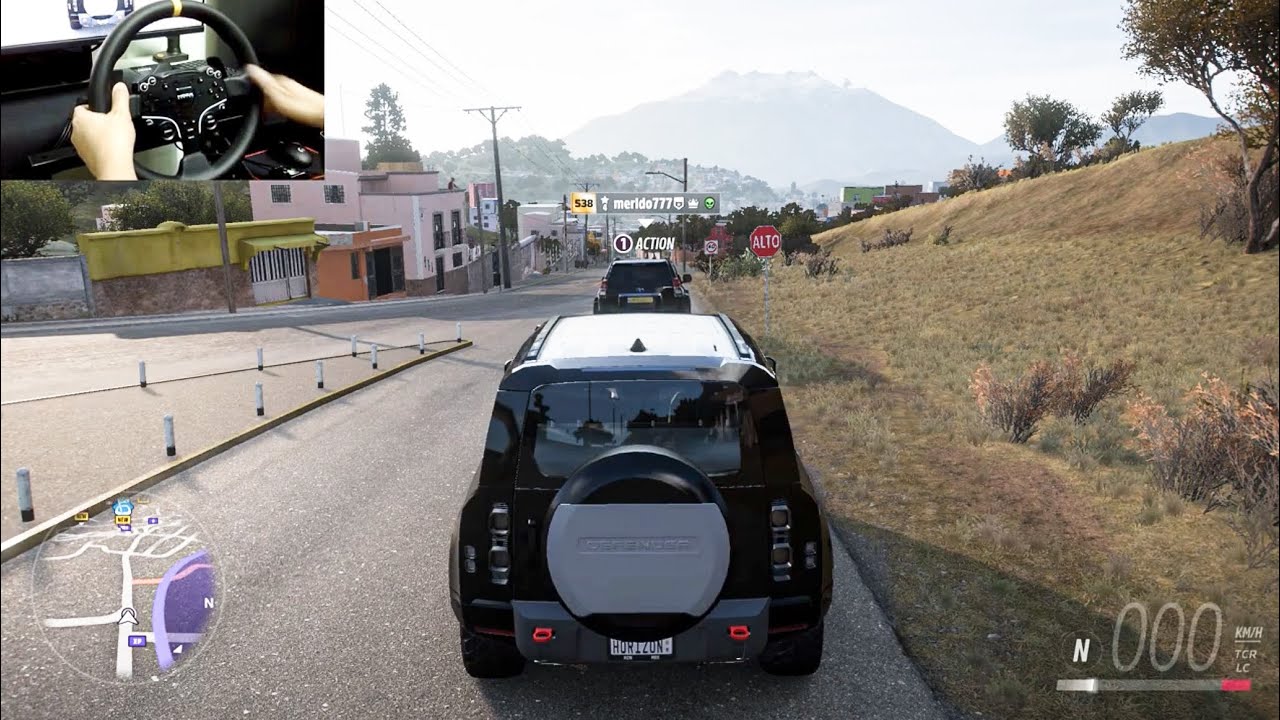 Land Rover Defender 110 X 2020 & Toyota Prado Land - Forza horizon5 Steering Wheel Gameplay