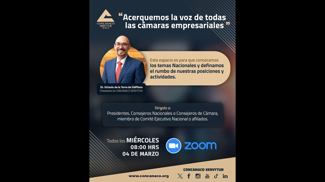 Sigue 🔴 #EnVivo | 🎙️ La Voz de las Cámaras 💼