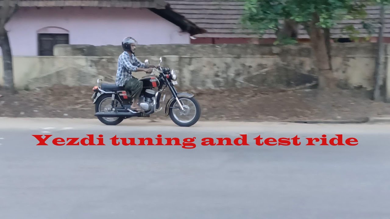 Yezdi D250 Classic Carb tuning, test ride, & clutch adjustment