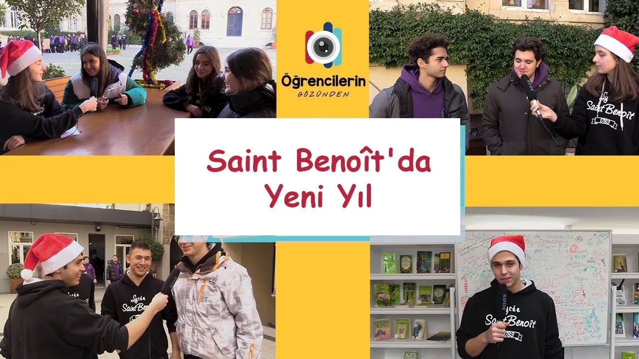 Öğrencilerin Gözünden   Saint Benoît'da Yeni Yıl