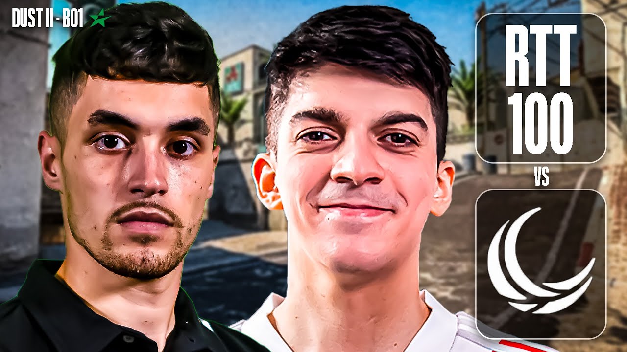 RTT100 vs el EQUIPO de GUIDIMON con 4 PROFESIONALES | RTT100 vs LUNA | Esea League 56