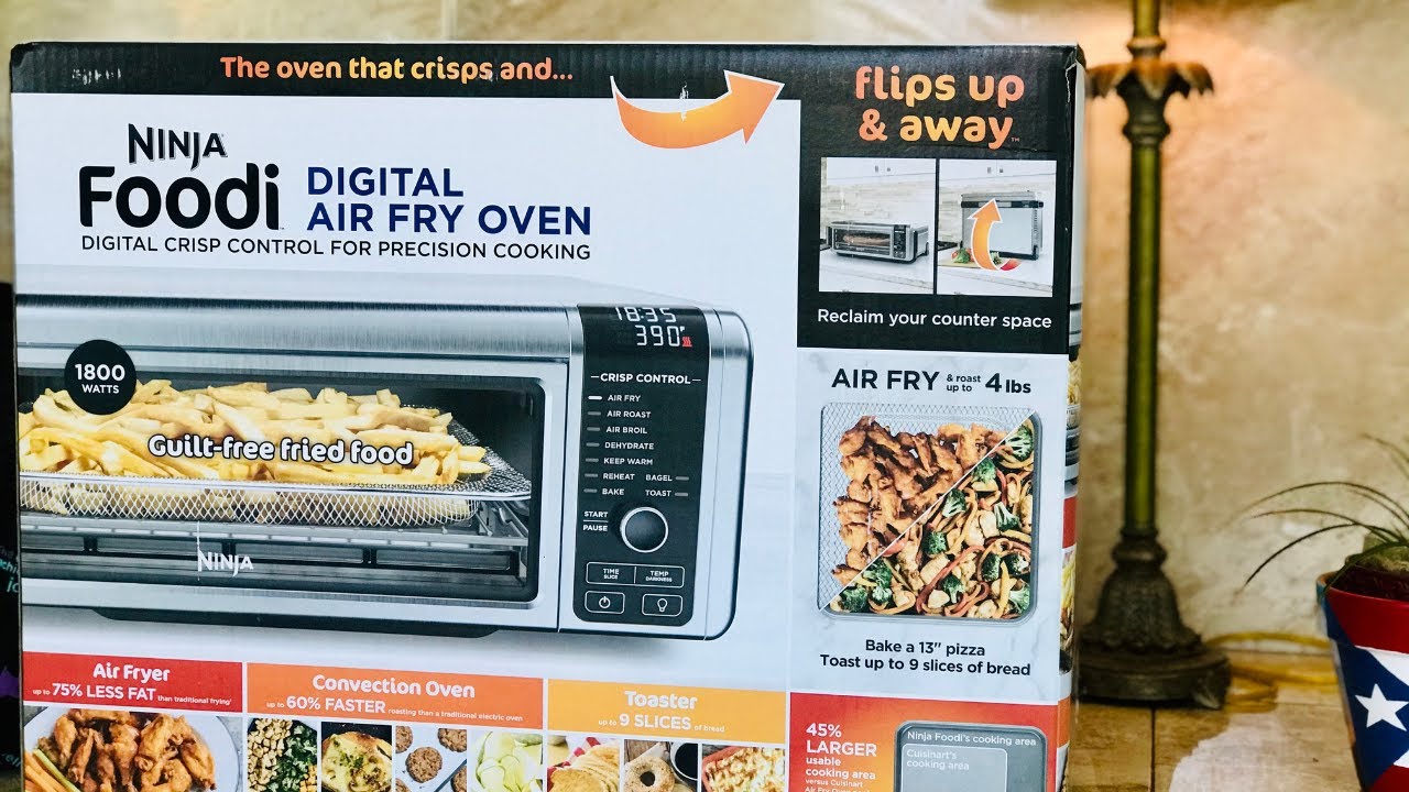 UNBOXING Ninja Foodi Air Fryer + Alitas de pollo & Smore's #papaenlacocinapr #chicken wings