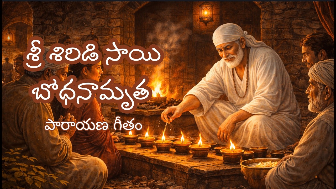 శ్రీ శిరిడి సాయి నిత్య పారాయణ గీతం | Sri Shirdi Sai Nitya Parayana Devotional Song
