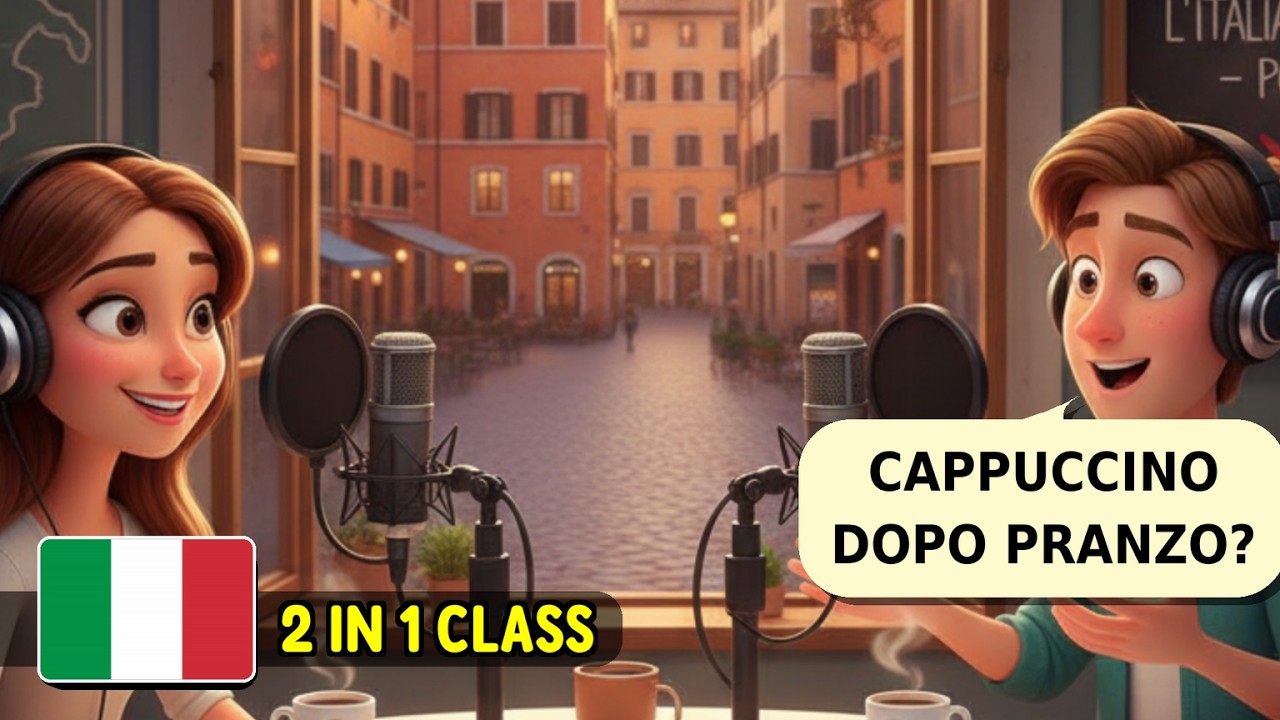 5 Errori che gli Italiani NOTANO subito! 😱 Podcast Shock Culturali (A1-A2)