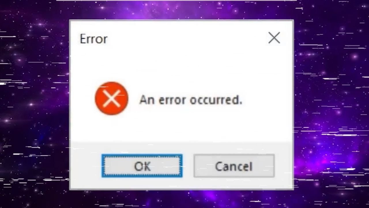 10 hours of silence occasionally broken by Windows Error