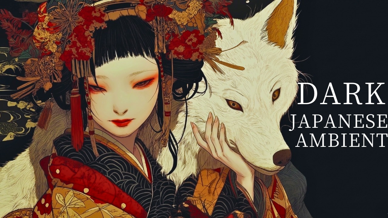 【和風ダークBGM】Japanese Dark Ambient 巫女と白狼の物語 |  koto shakuhachi