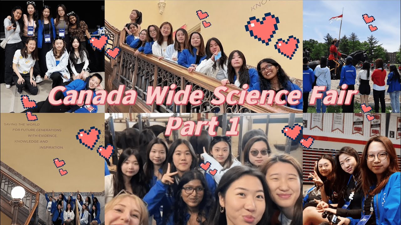 CANADA-WIDE SCIENCE FAIR VLOG - PART 1: the joys of ottawa