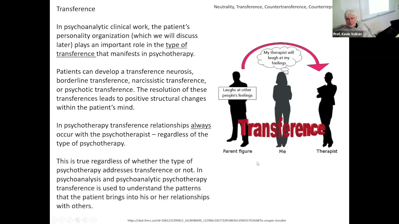 Transference, Neutrality, and Countertransference in Counselling and Psychotherapy