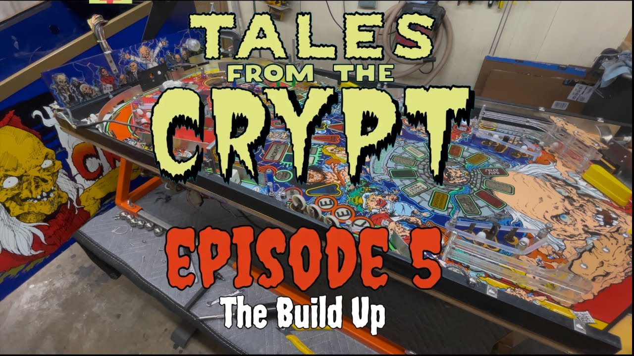 Tales from the Crypt Pinball Shop Job – Rebuilding the Playfield (Episode 5)