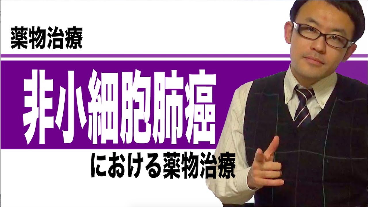 非小細胞肺がんに対する薬物療法