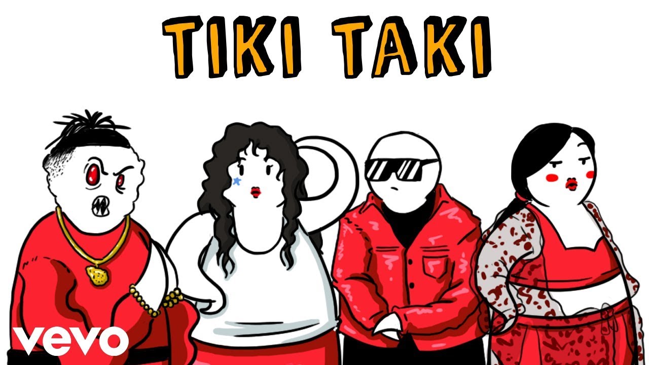 TIKI TAKI  | Roast Yourself Challenge · TikTak Draw con DJ Tak Tokzuna Teklena Tiki B (TAKI TAKI)