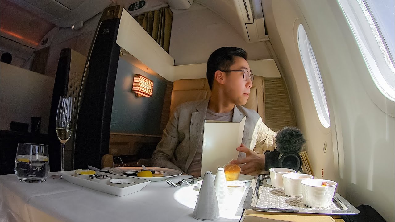 Первый класс ETIHAD | Абу-Даби — Лондон, 787 Dreamliner
