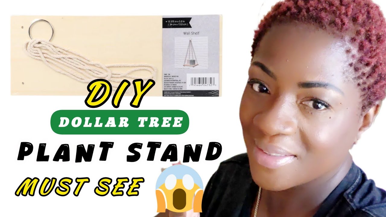 DOLLAR TREE DIY PLANT STAND