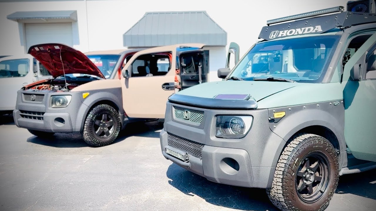 Final Honda Element meet at Pierre’s Lockshop