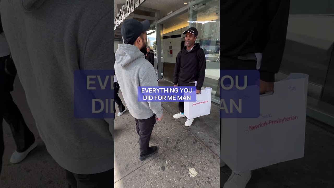 Reuniting Homeless Man With His Family!
