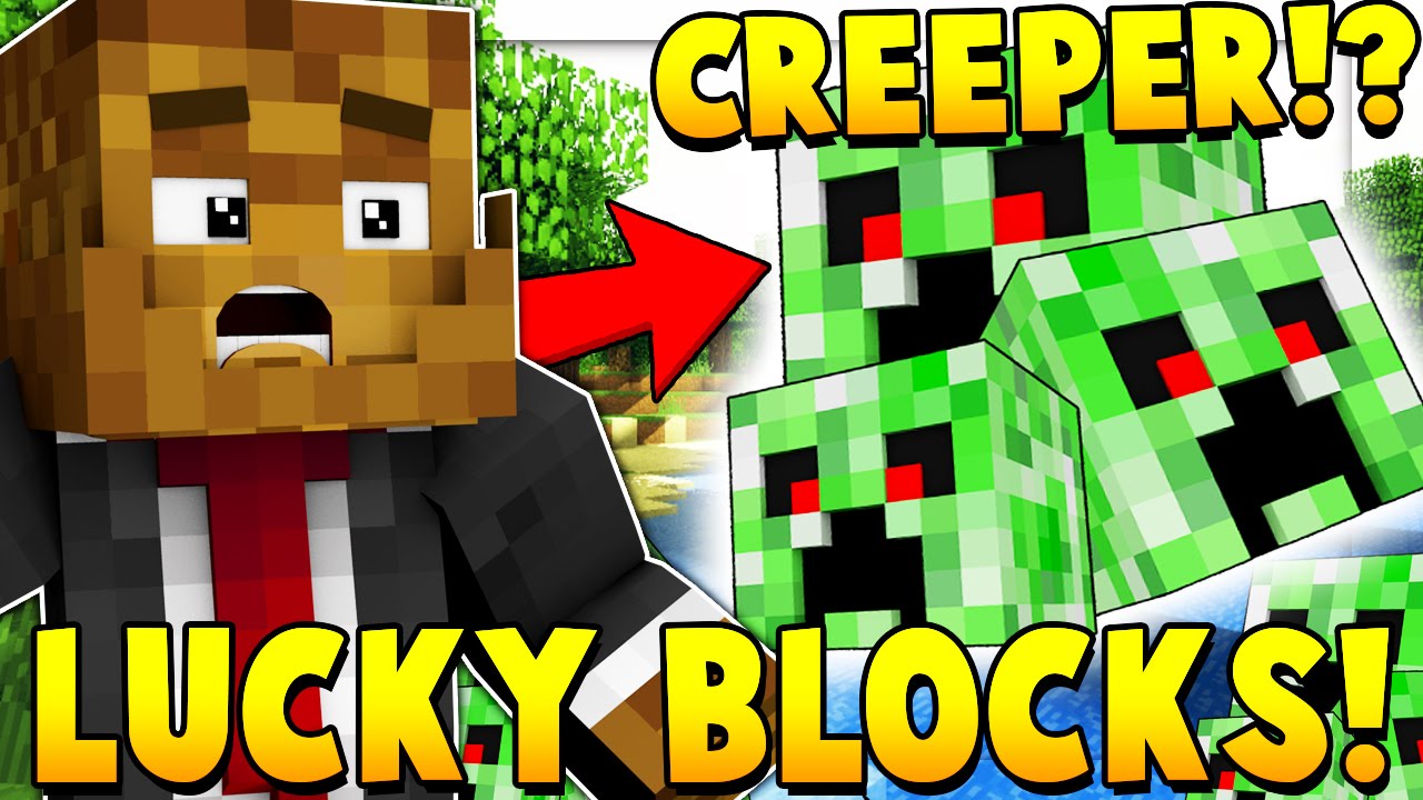 CREEPER LUCKY BLOCK MOD (CRAZY GOD SWORD) CHALLENGE | Minecraft - Lucky Block Mod | JeromeASF