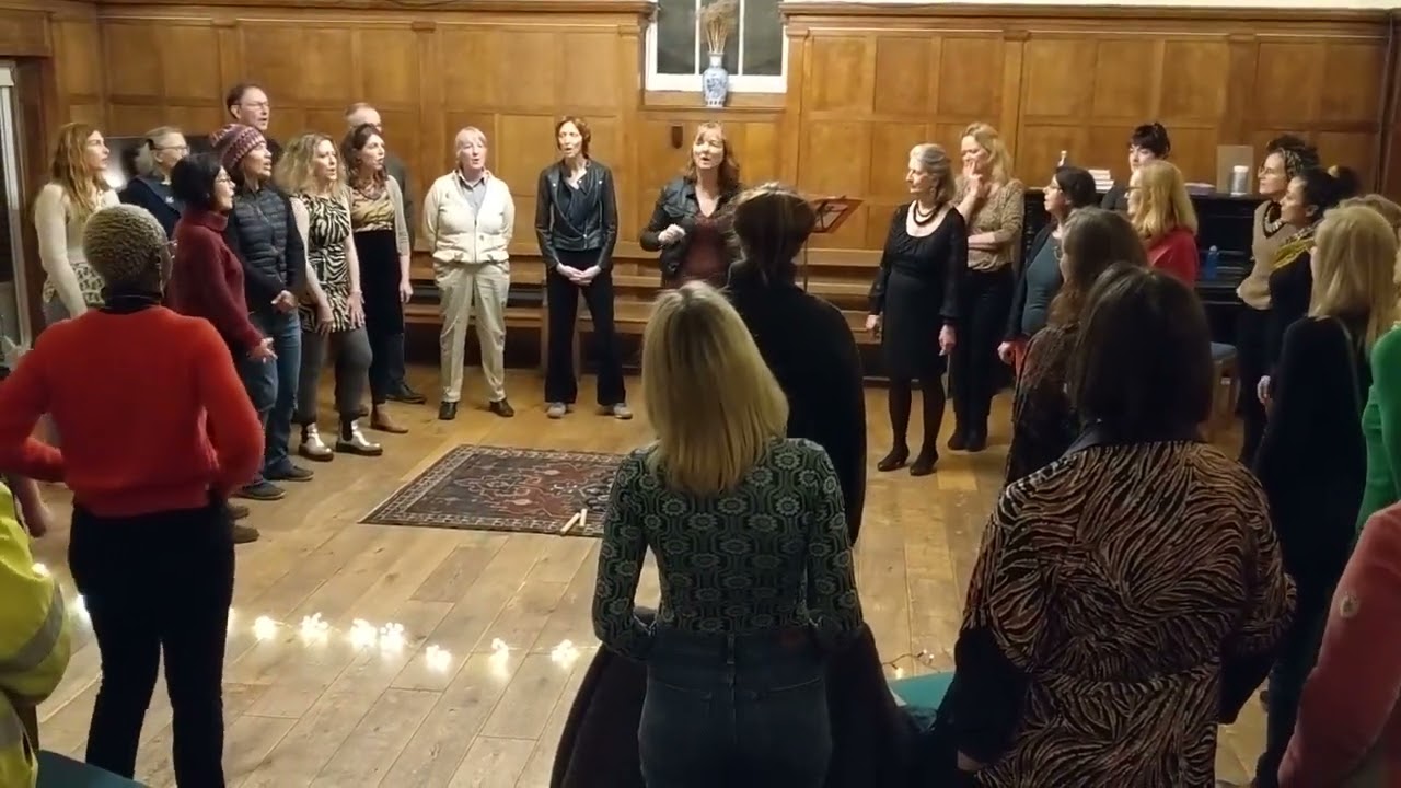 Stand Out. Workshop with Feisty Choir.