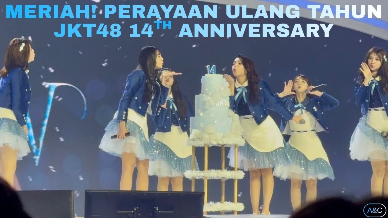 Momen Perayaan 14th Anniversary JKT48 - The First Snow 