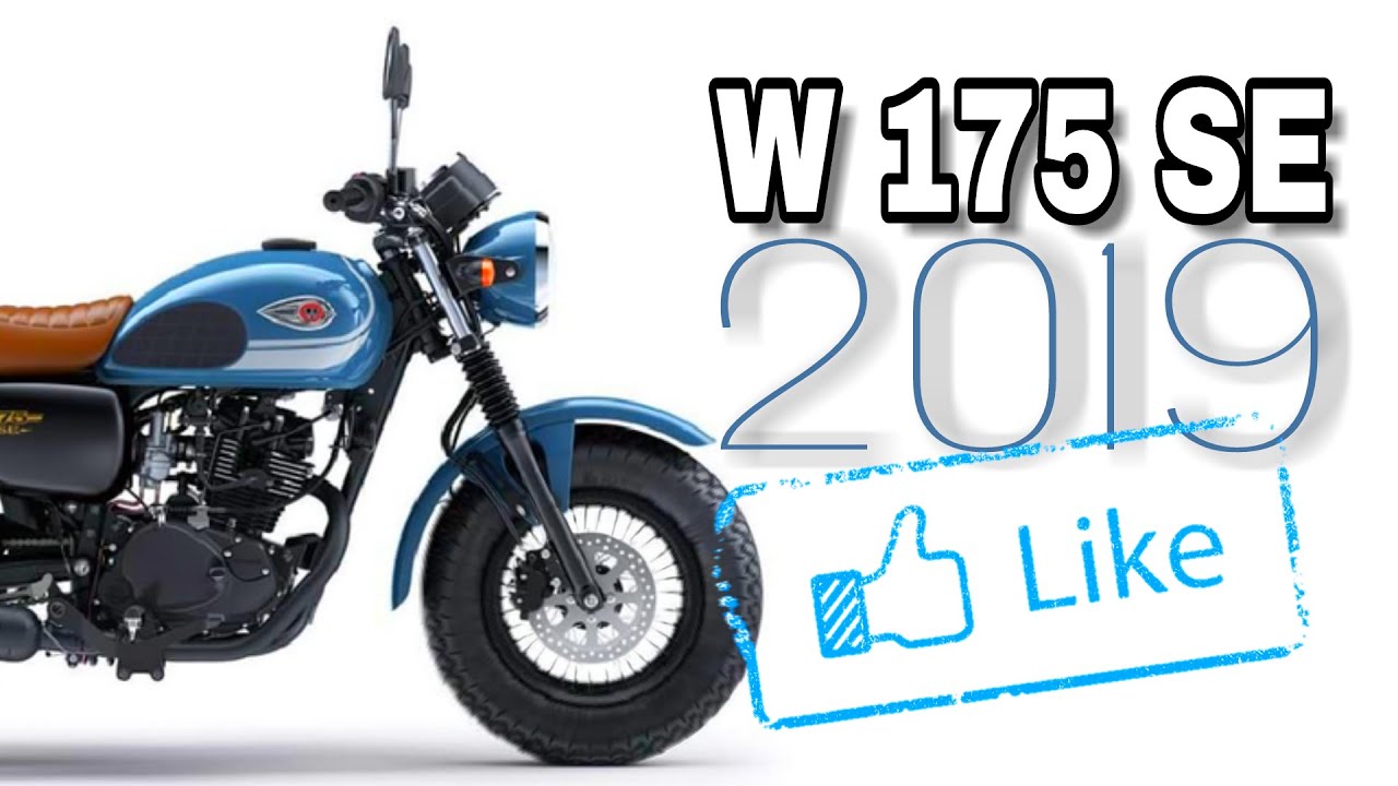 REVIEW KAWASAKI W175 SE GRAFIS TERBARU | W175 BIRU 2019