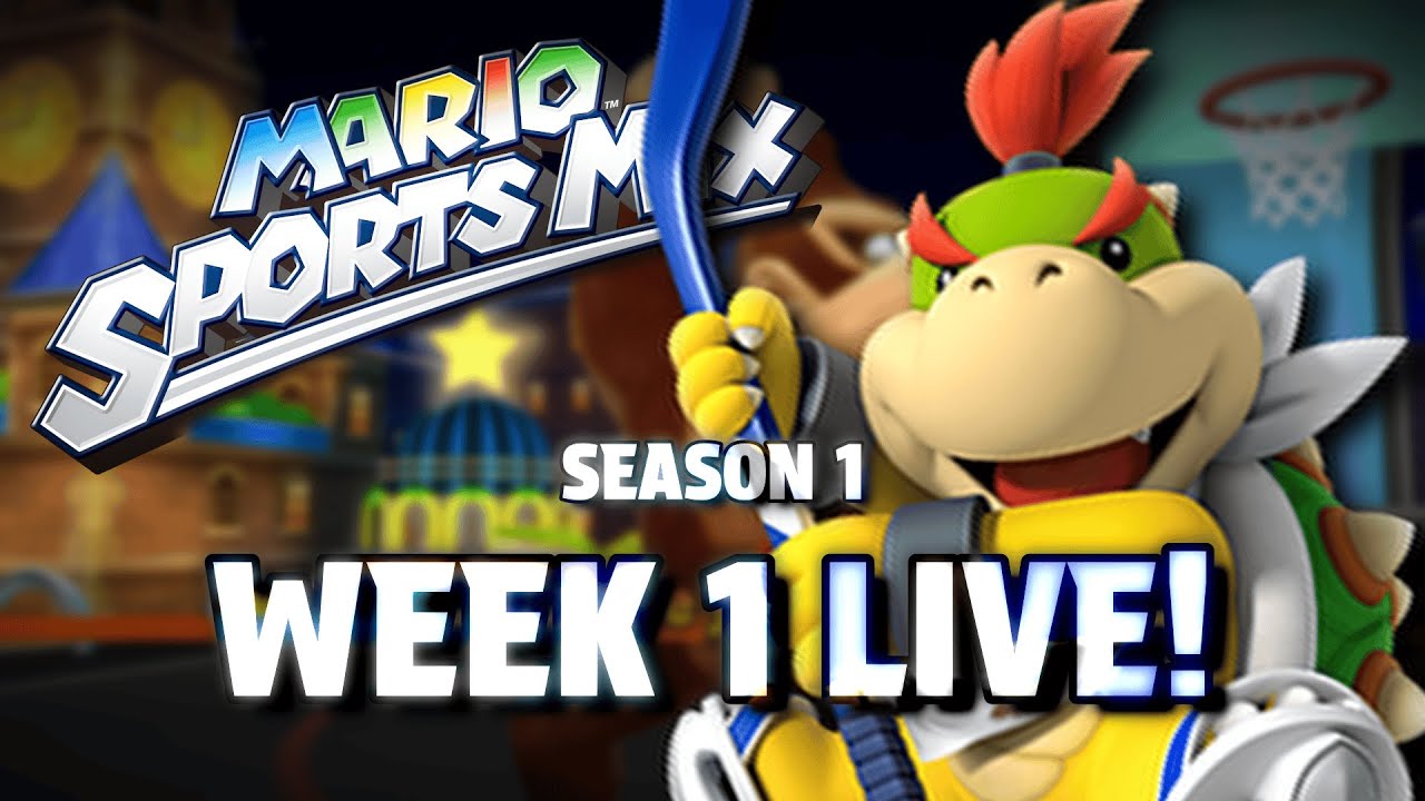 WEEK 1 in our BRAND-NEW Mario Sports Mix CPU vs CPU Draft League
