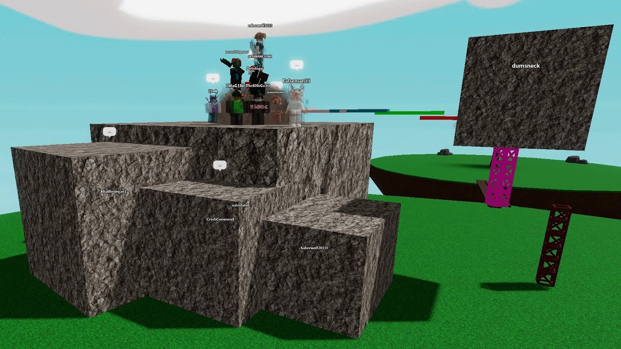 Я — скала (вот именно) — Roblox Slap Battles