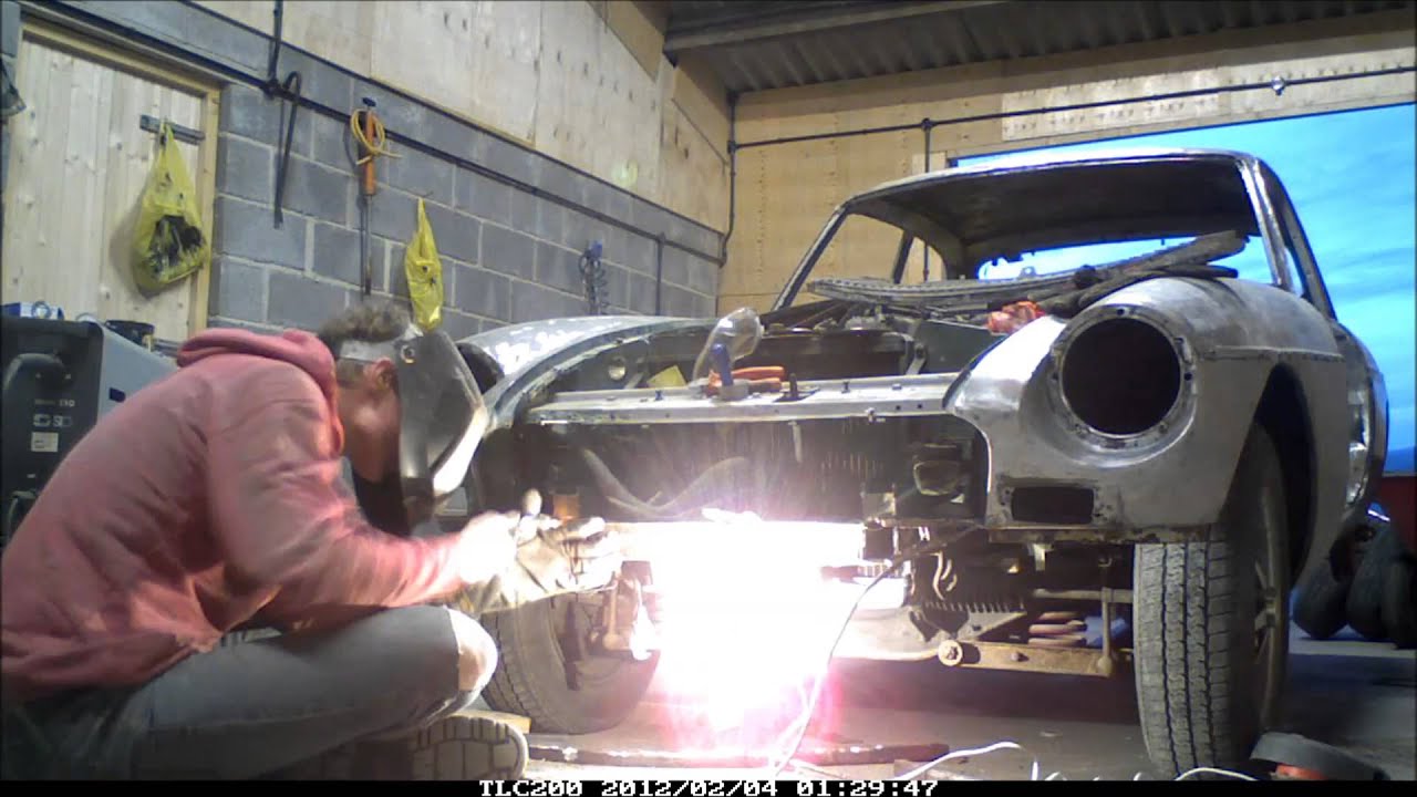 MGB GT Rebuild Timelapse