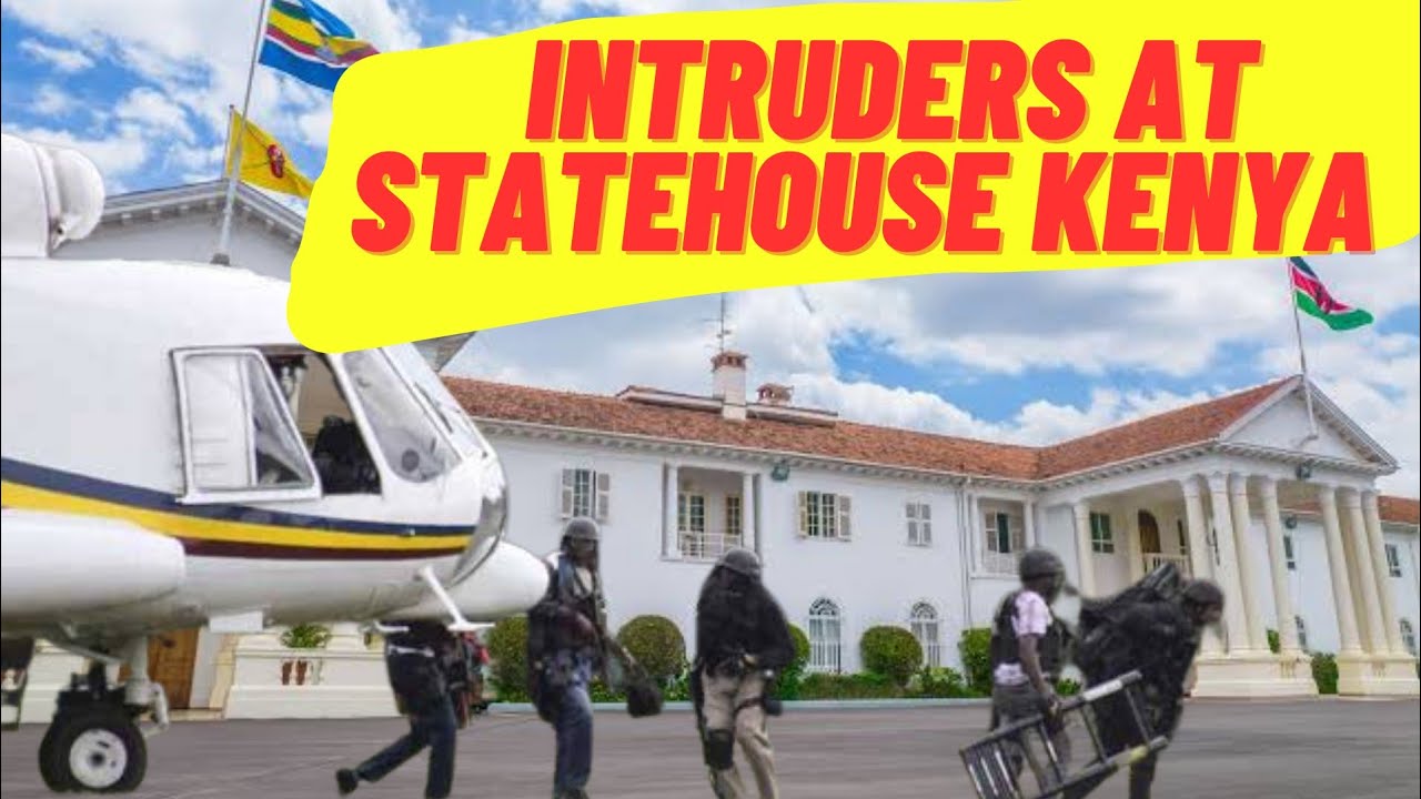 CRAZY! 4 Daring Kenyans Who Sneaked Into Kenya's State House! 