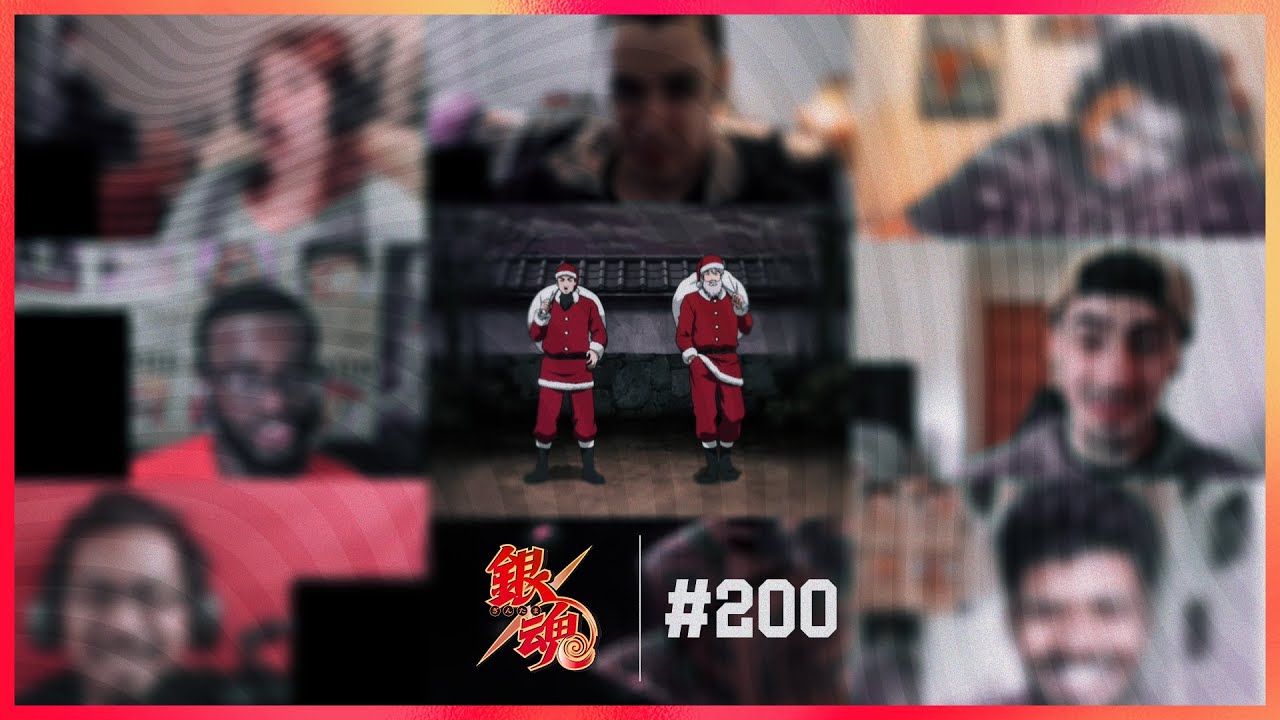 Gintama Episode 200 | Santa Arc | Reaction Mashup