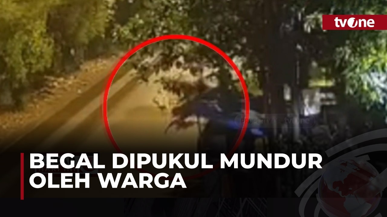 Aksi Heroik Warga Gagalkan Begal Sadis