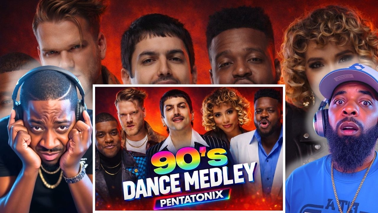 Это вернуло нас в прошлое! — Реакция на танцевальное попурри Pentatonix 90-х