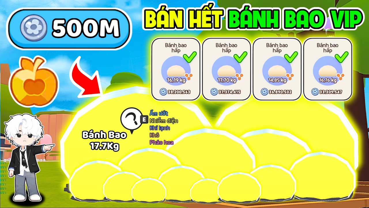 BEDY BÁN HẾT VƯỜN BÁNH BAO ÁNH VÀNG KHỔNG LỒ ĐỂ ĐỔI LẤY MÓN ĐỒ VIP NÀY VÀ CÁI KẾT | PLAY TOGETHER