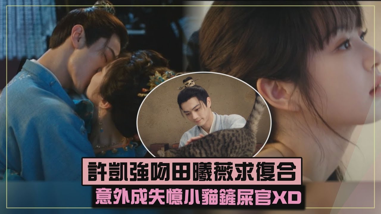 【子夜歸】許凱強吻田曦薇上演追妻火葬場  意外成失憶小貓鏟屎官XD