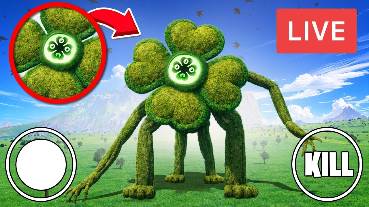 THEY ADDED NEW 4CLOVERSAURUS INTO ROBLOX... (LIVE ROBLOX TUR)