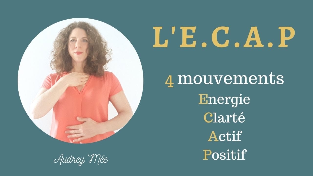 l'ECAP, 4 mouvements de Brain Gym, Energie Clarté Actif Positif
