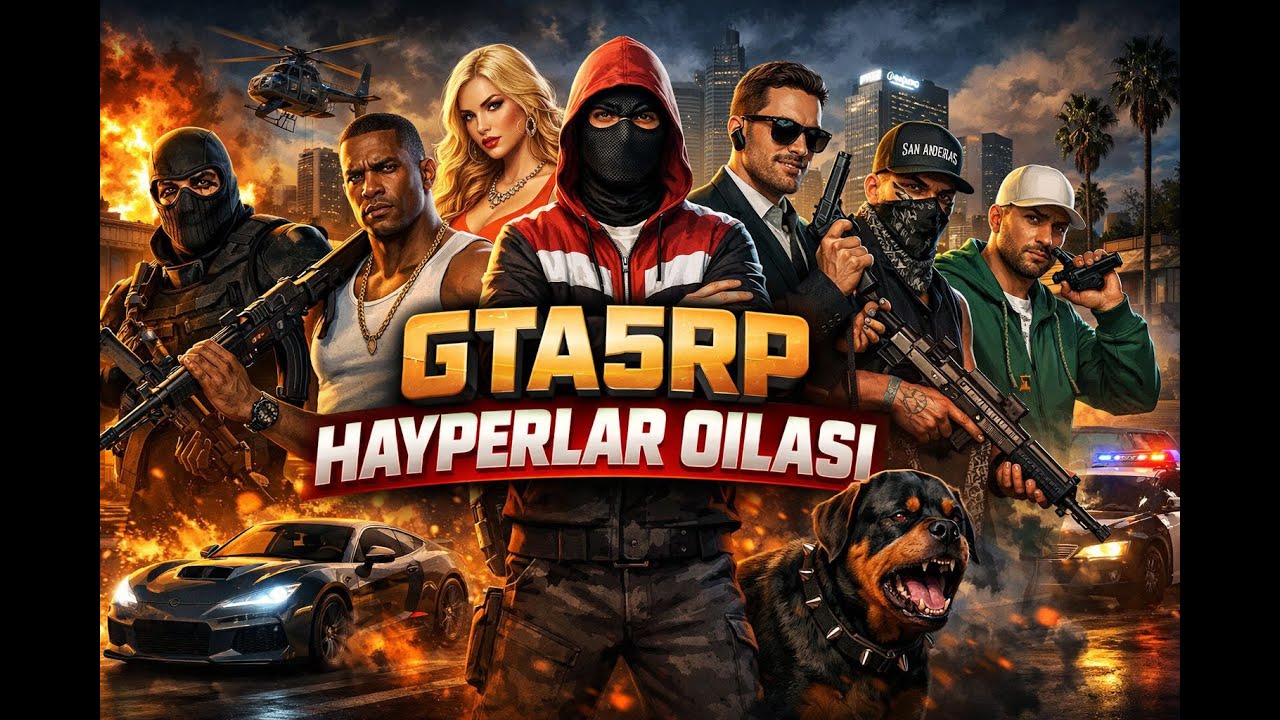 HYPERLAR OILASI N1 🔥 GTA 5 RP Eng Kuchli Oila | Qurollangan Hyperlar