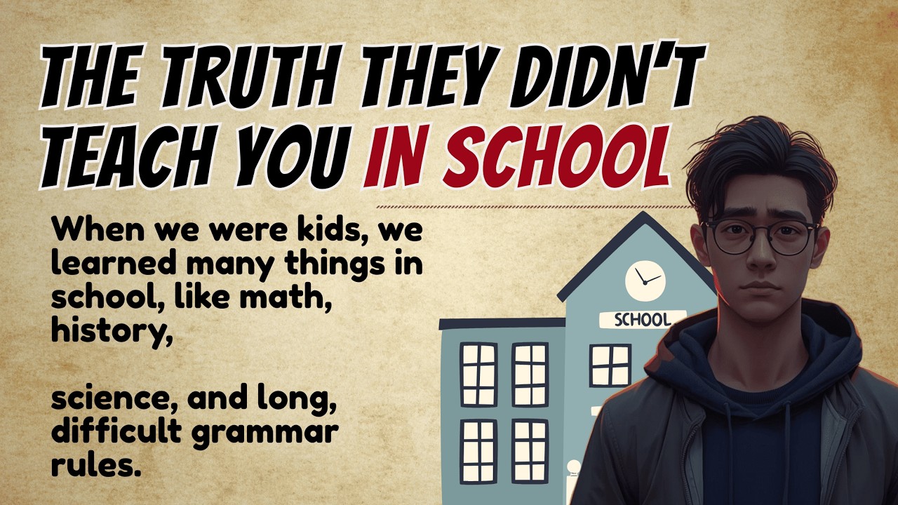 7 Life Lessons School Never Taught You | Success, Growth & Real Life Tips.