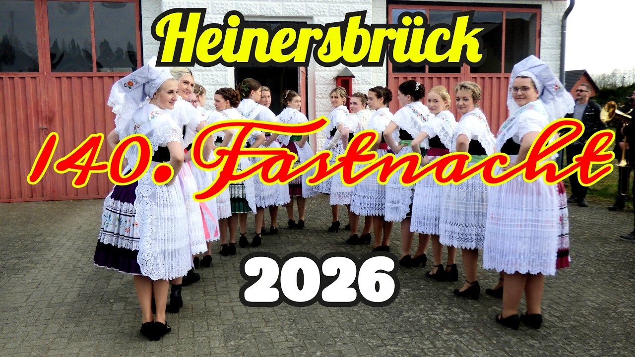 140. Fastnacht in Heinersbr&uuml;ck / Gro&szlig;e Fastnacht #brauchtum #tradition