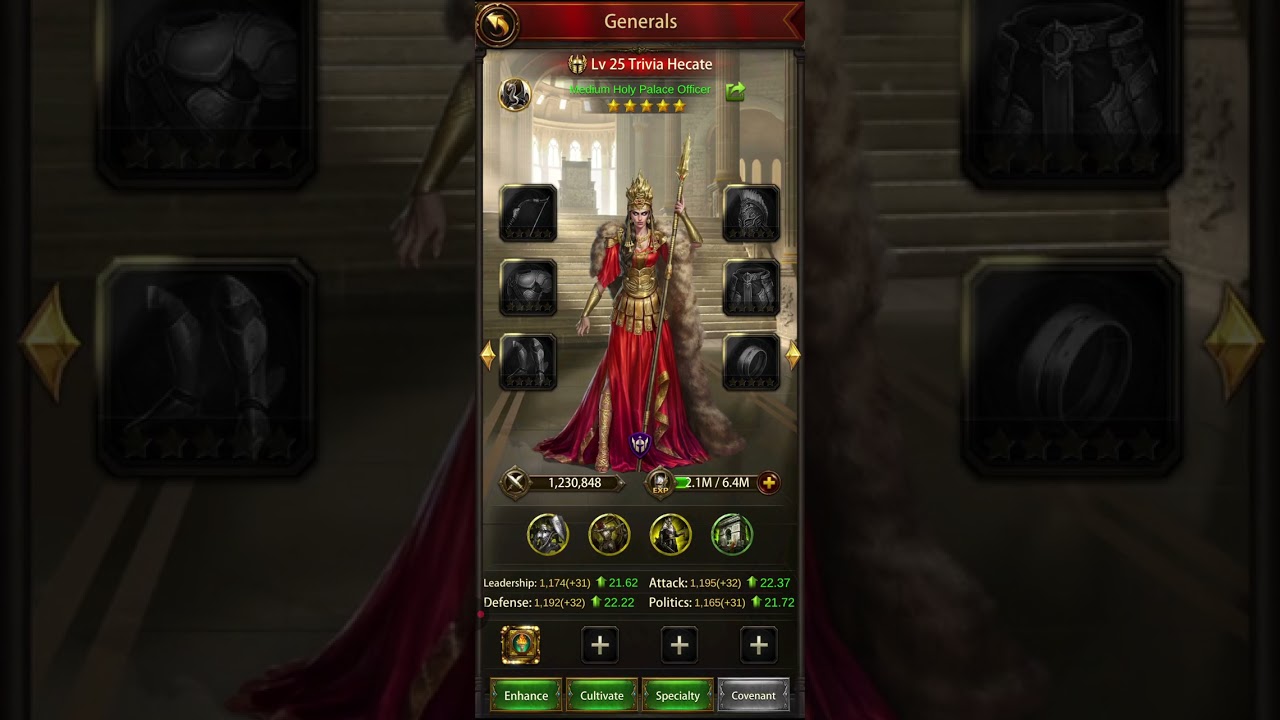 Duty generals (premium vs free)