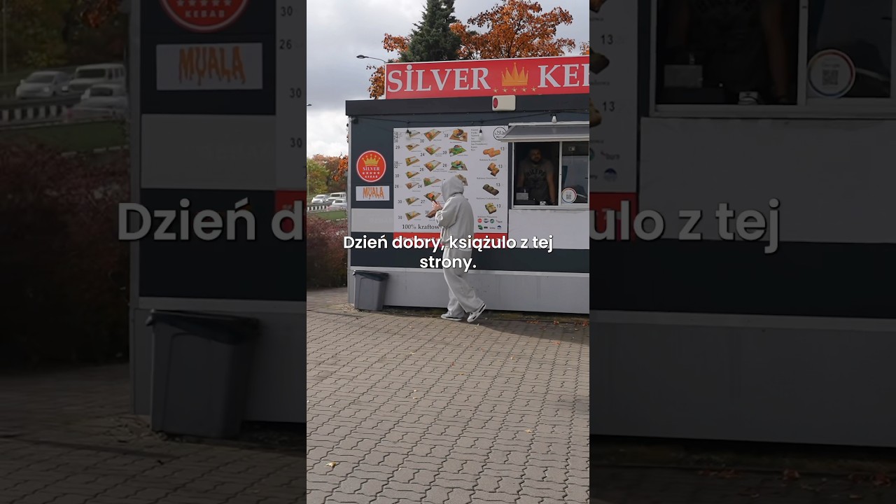 książulo zrywa podrobione muala - konfrontacja z kebabownią