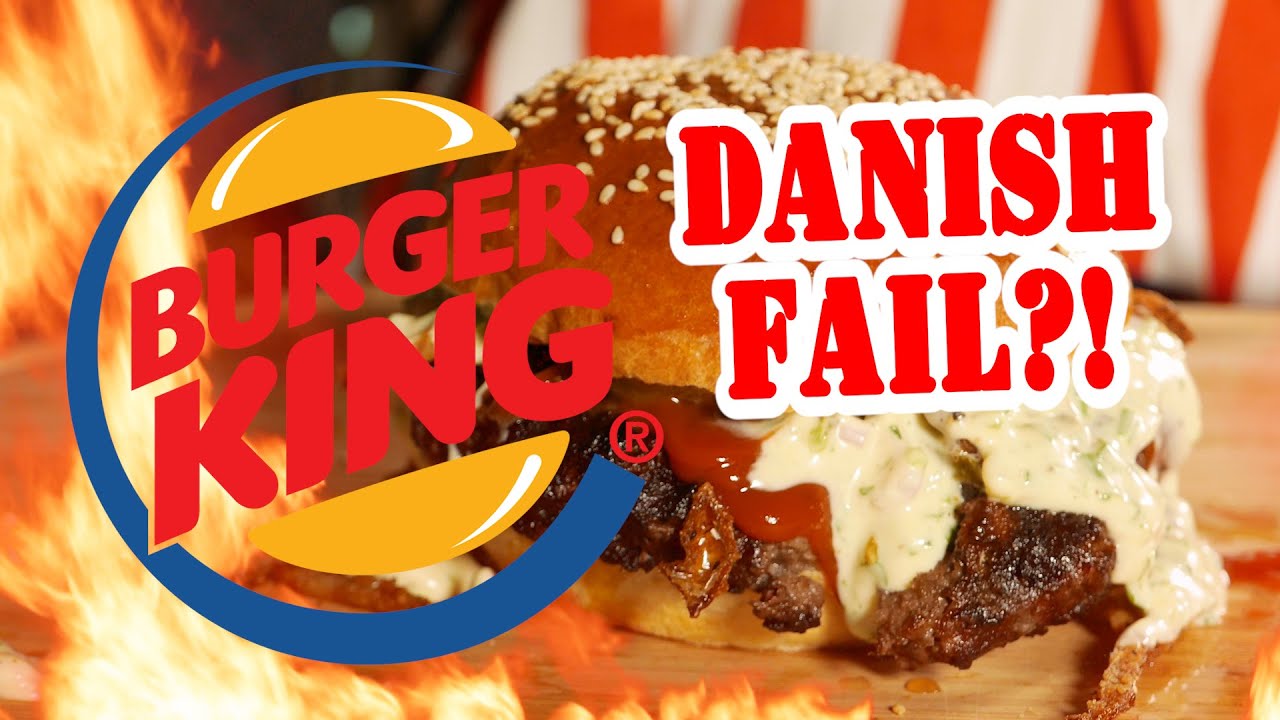 BURGER 🍔 KING Danish King 🤔| Die Grillshow 429 #Burgerking #Grillshow #Grillen