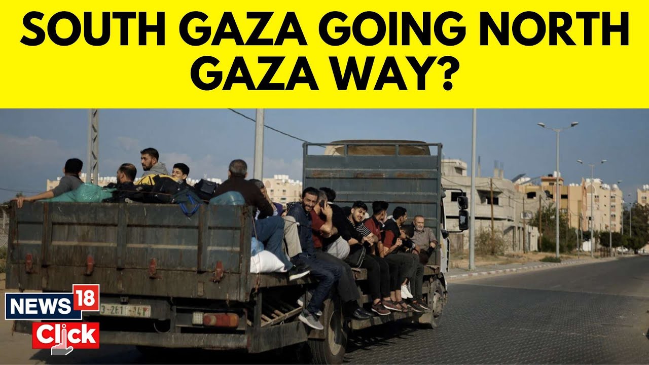 Israel Vs Hamas | Israel Hamas Conflict Updates | South Gaza Going North Gaza Way | N18V | News18